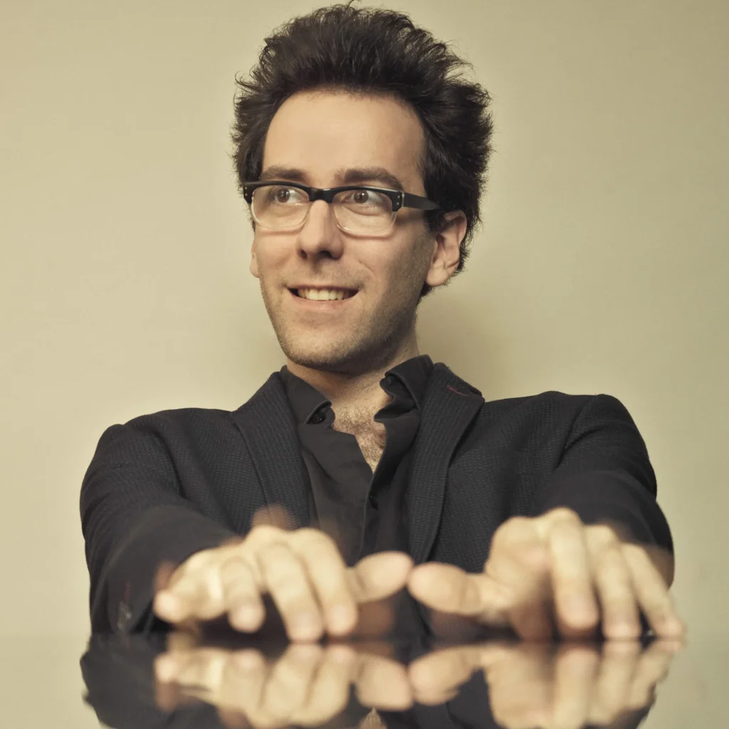 Photographie portrait de Dexter Goldberg, professeur de piano