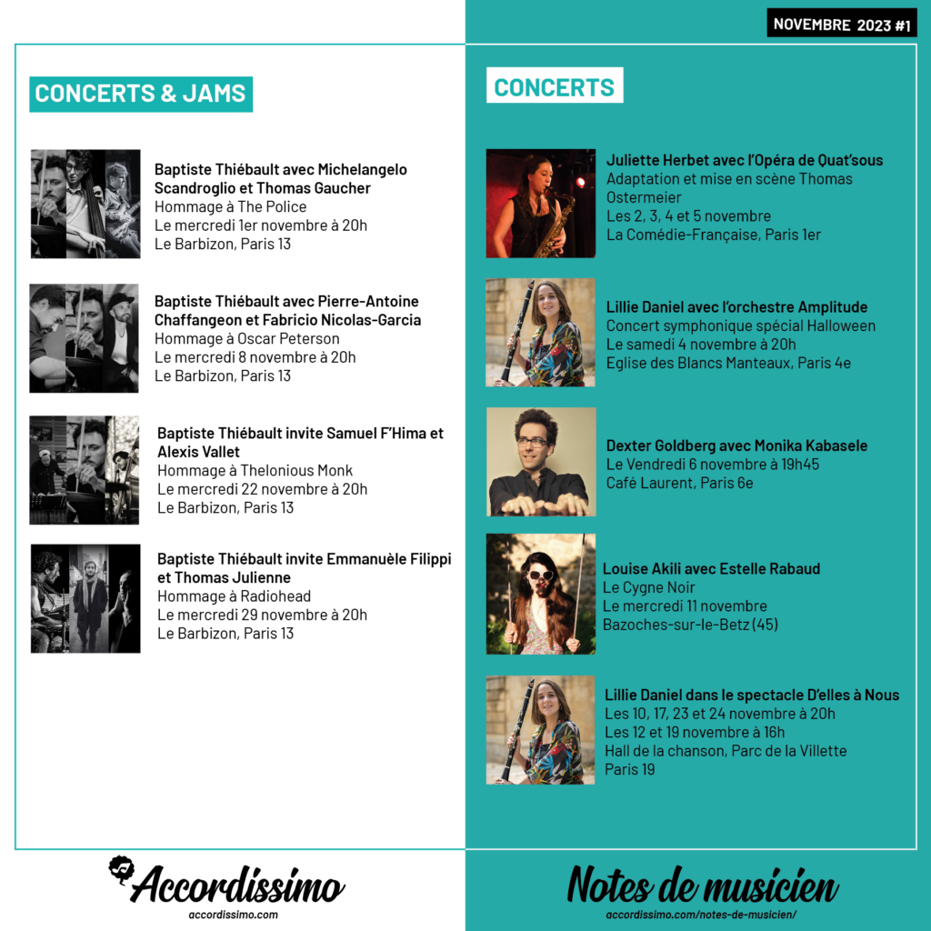 Accordissimo - Actualités professeurs novembre 2023 - 1