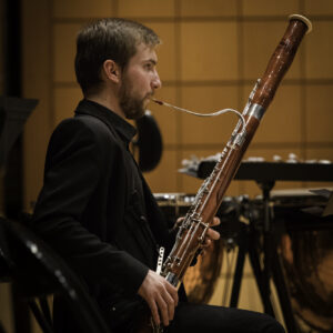 Diego Gentillet, professeur de basson.