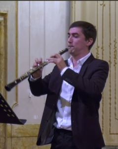 Photographie portrait d'Irénée Groz, professeur de hautbois.