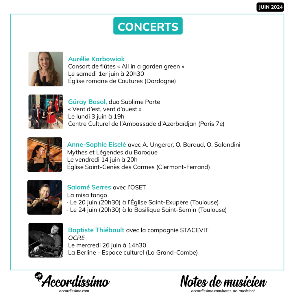 Actualités de juin 2024