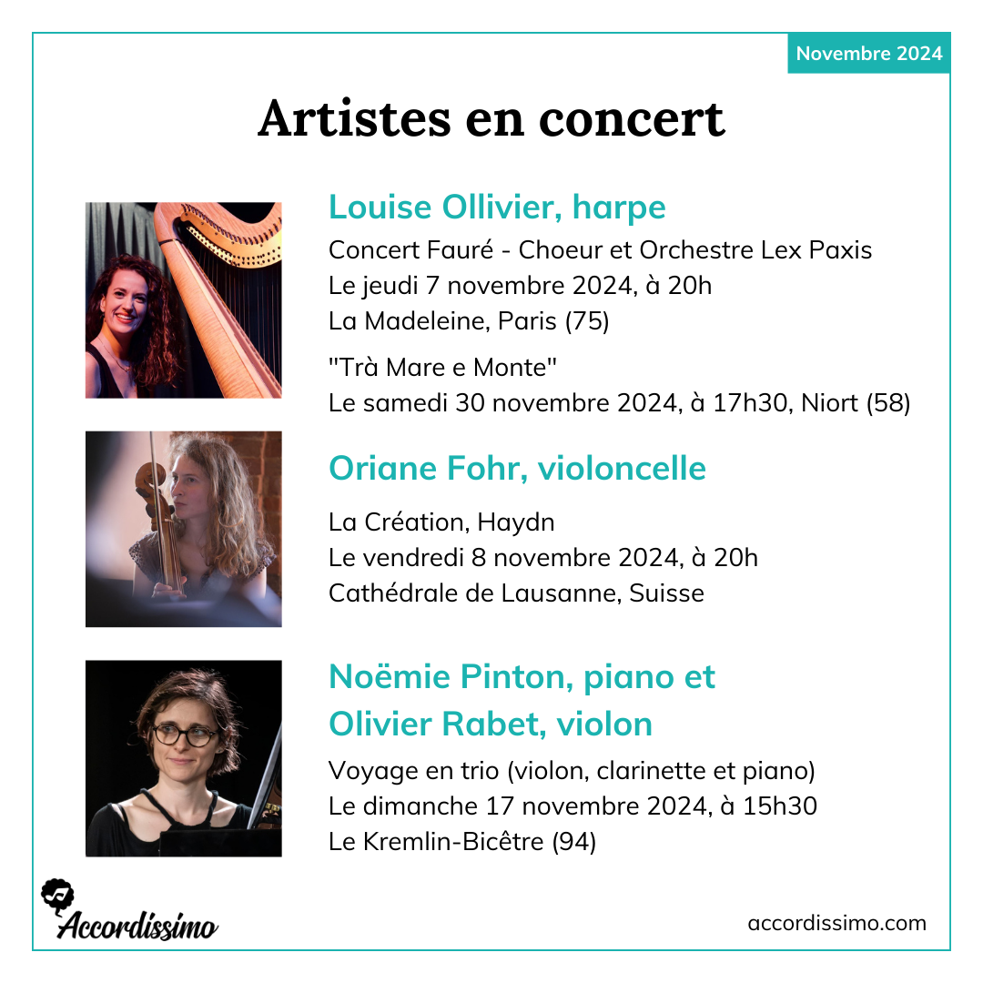 Actualités des professeurs - Novembre 24