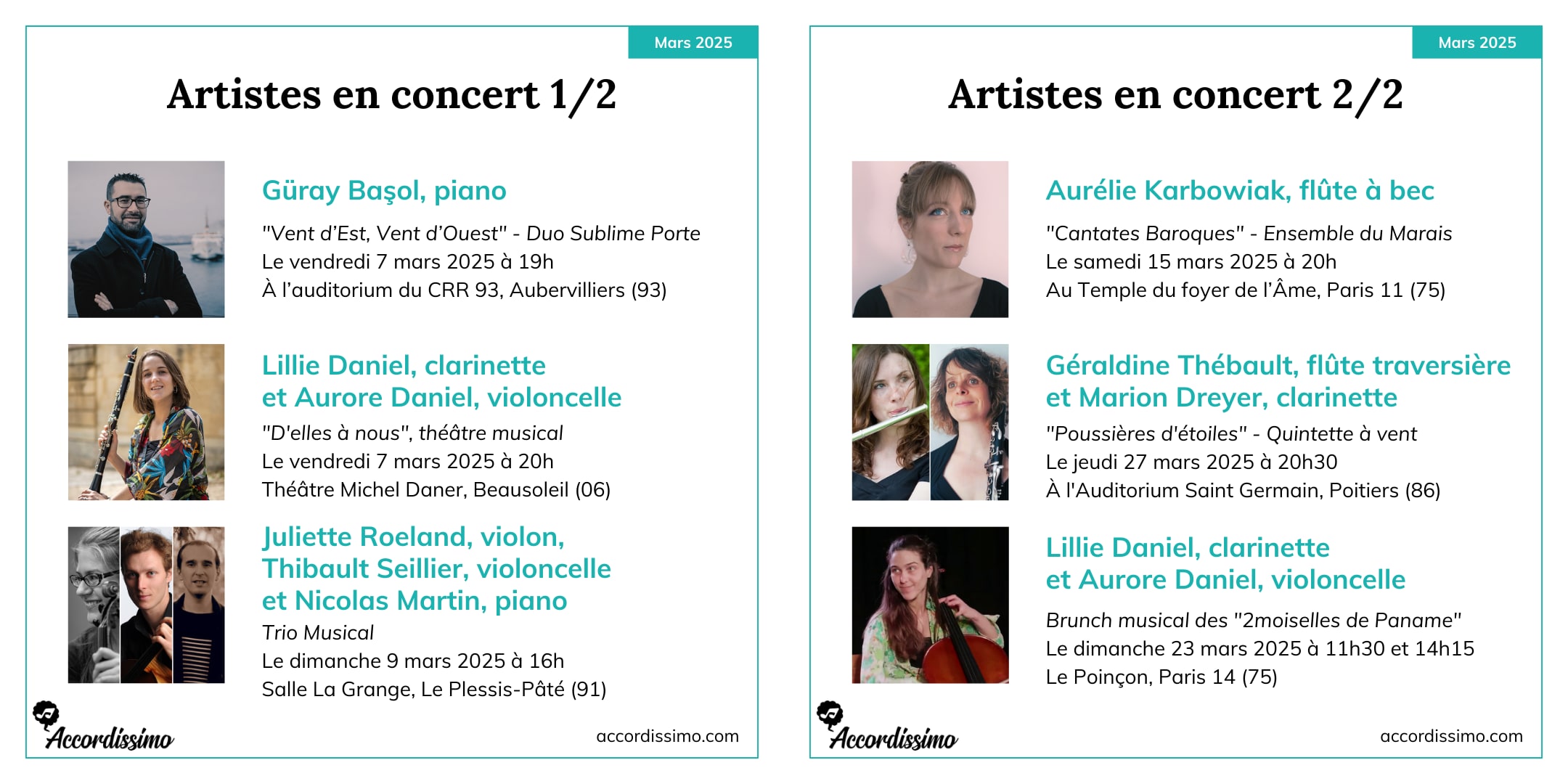 Actus des profs - Mars 25