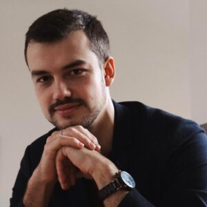 Maxime Prébet, professeur de clarinette, saxophone et percussions