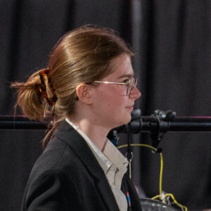 Éloïse Tillier, professeur de percussions