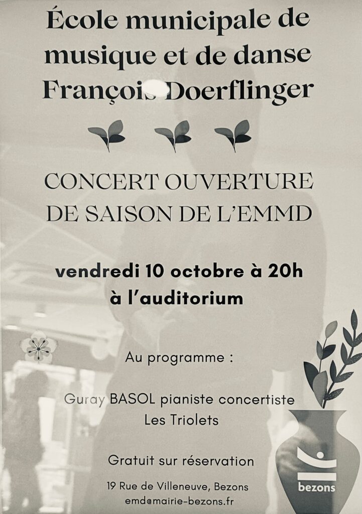 Güray Başol - Concert EMMD Bezons - Octobre 2025
