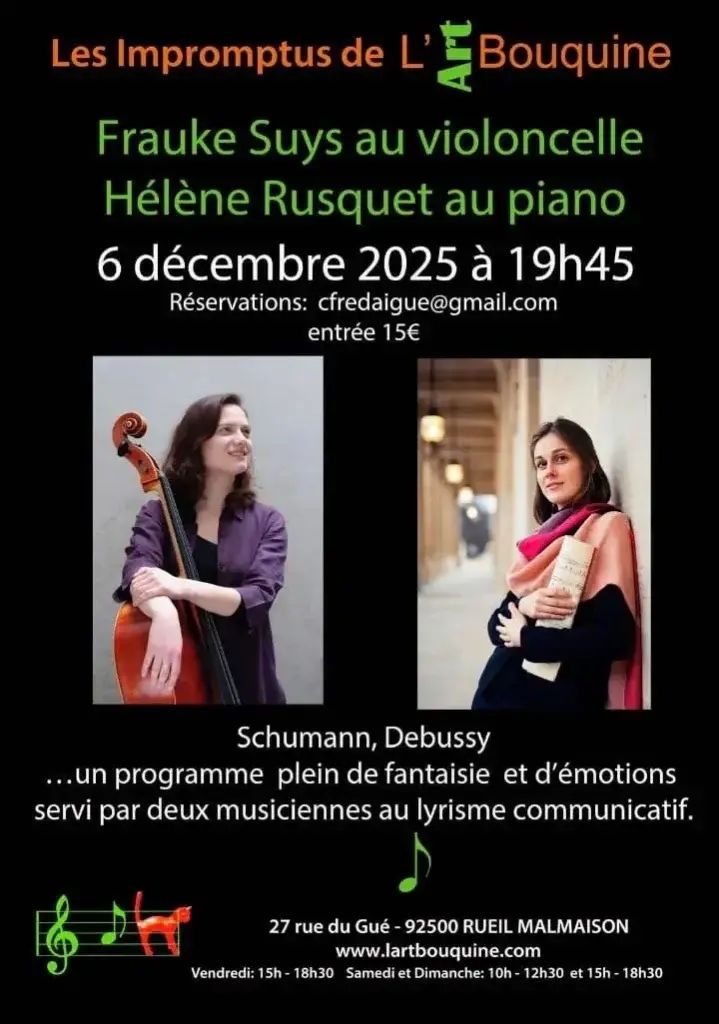 Hélène Rusquet et Frauke Suys - Décembre 2025