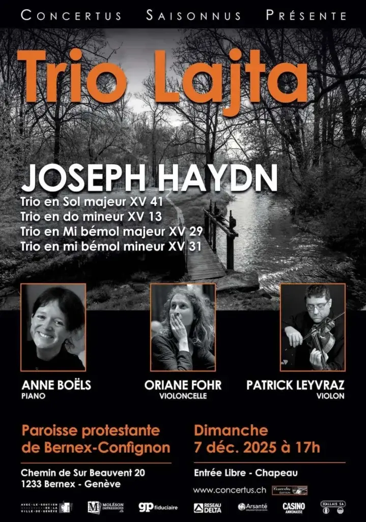 Oriane Fohr - Trio Lajota - Décembre 2025