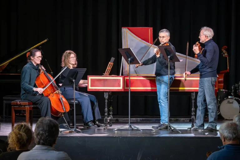 Basse continue - Ensemble de musique de chambre Baroque, clavecin, violoncelle, violons