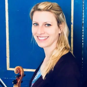 Jessica Frey, professeur de violon