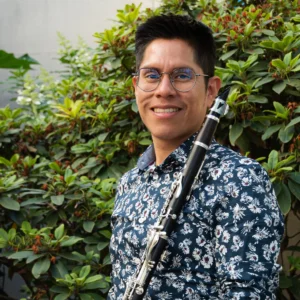 Juan-Ángel Juárez Sandoval, professeur de clarinette