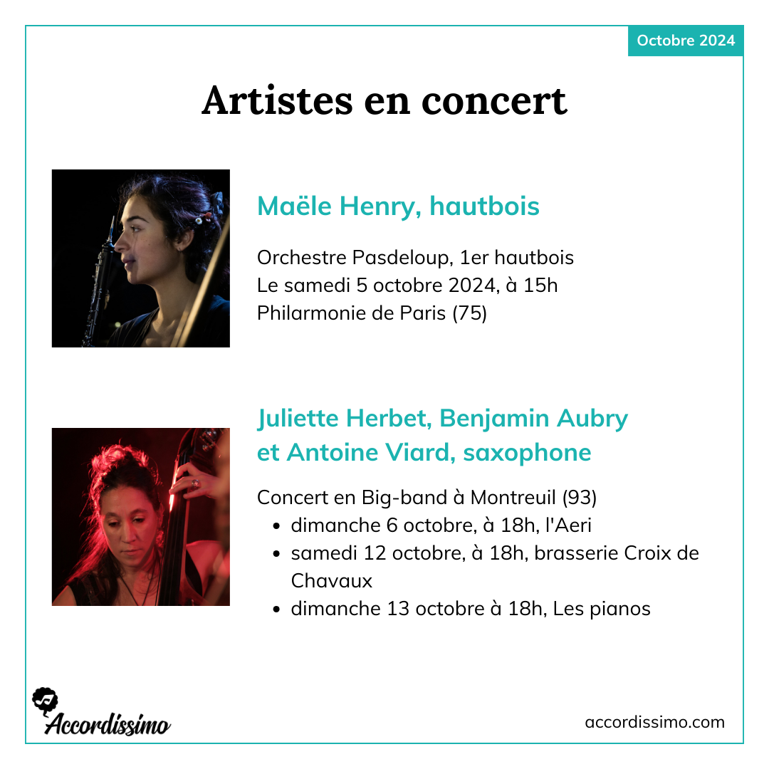 Actualités des professeurs - octobre 2024