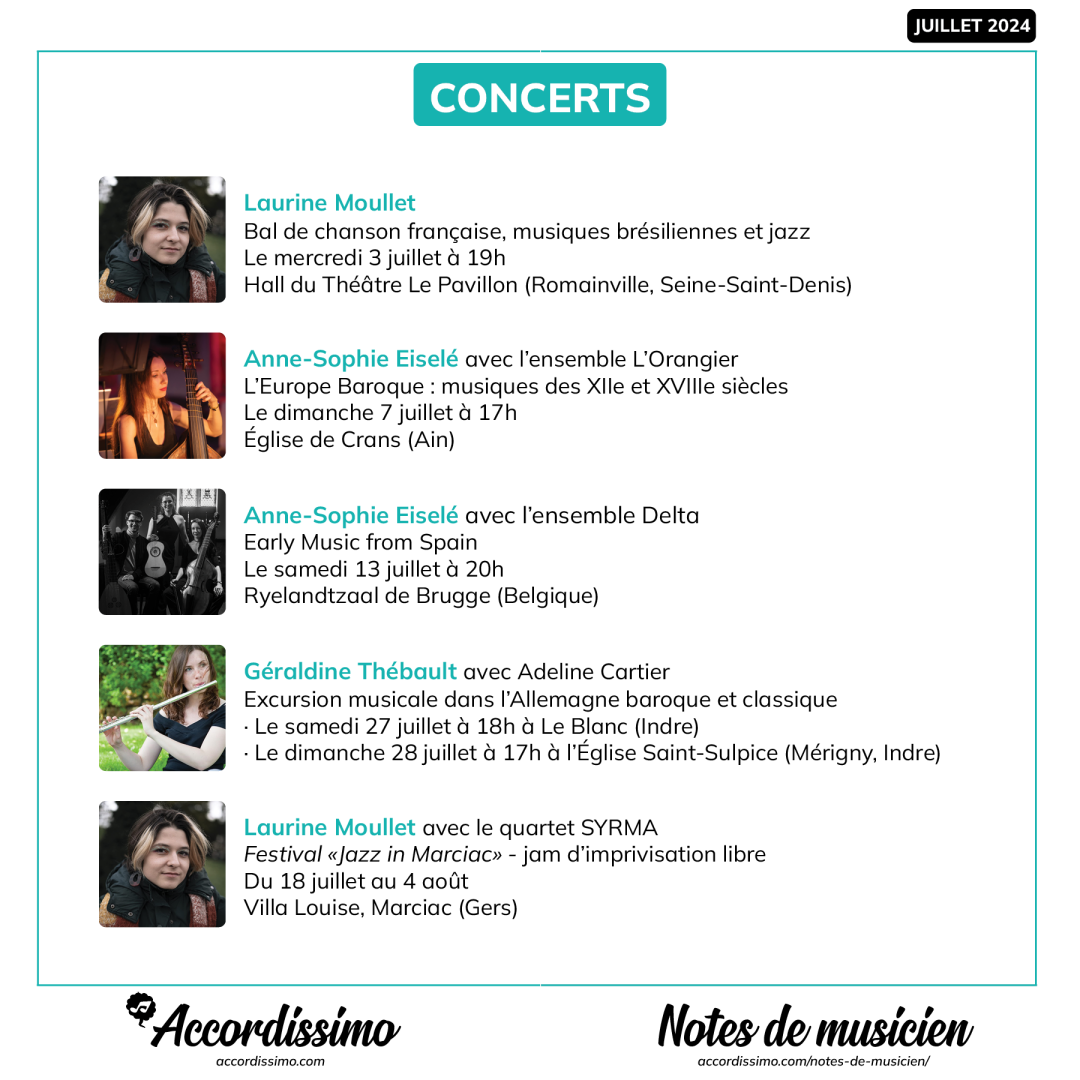 Actualités de juillet 2024